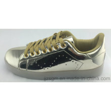 Moda casual skate sapatos para mulheres, LED